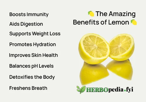 Benefits of Lemons