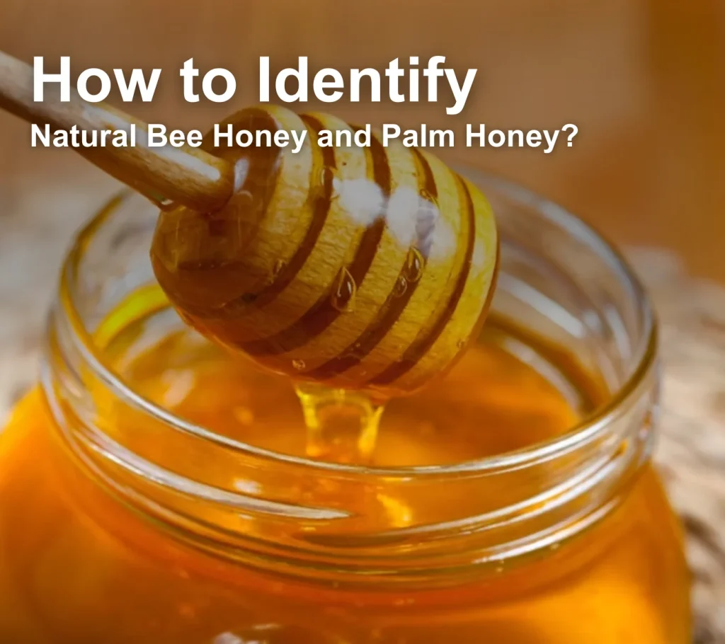 How to Identify Natural Bee Honey and Palm Honey
